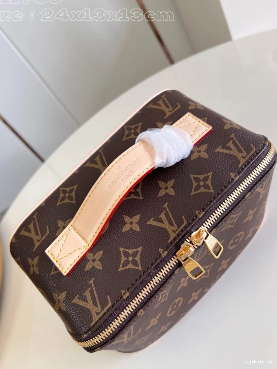 WIS LOUIS TOILETRY BAG-24*13*13CM VUITTON 0806